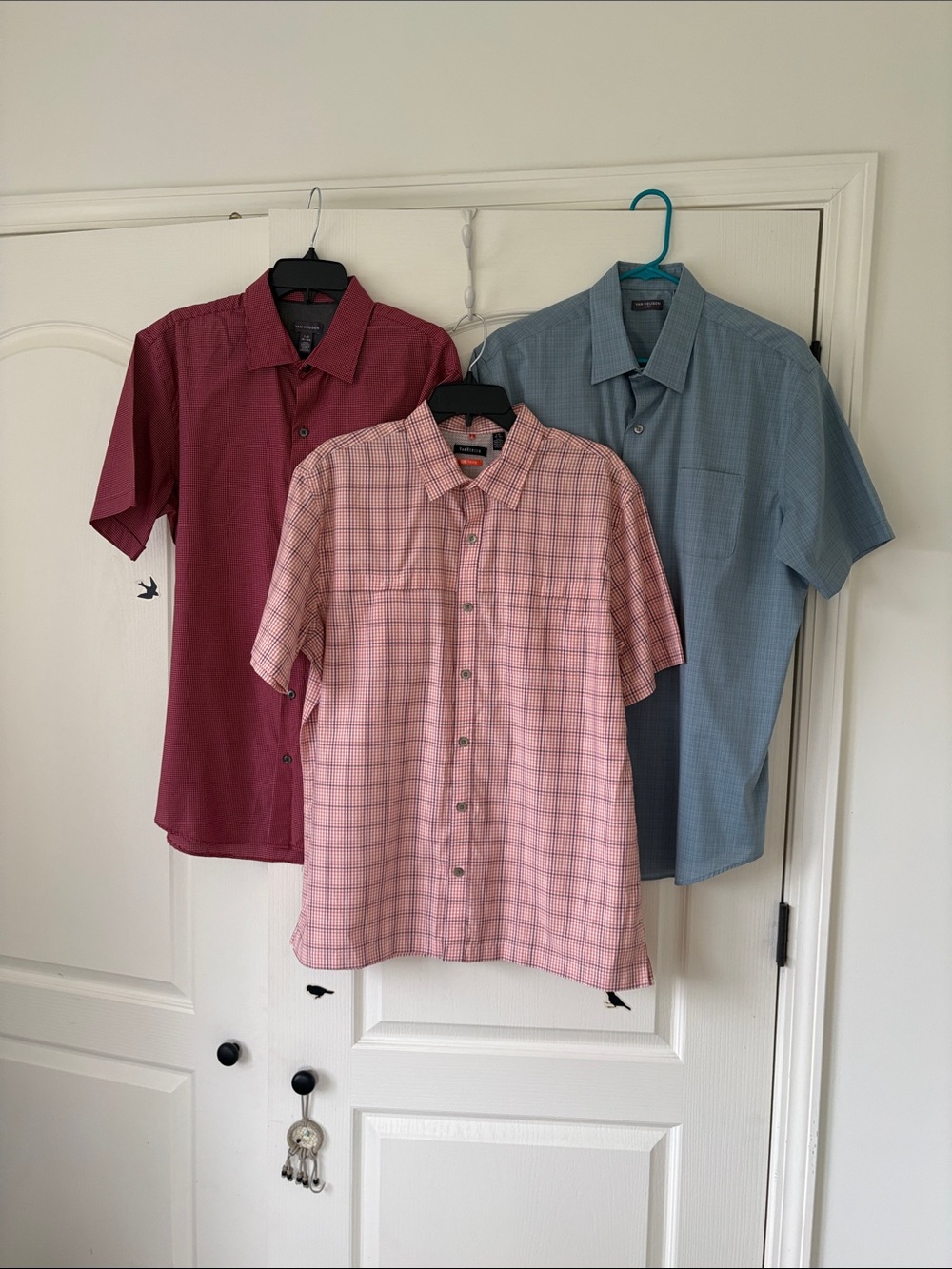 Bundle of 3 Men’s Van Heusen Short Sleeved Shirts